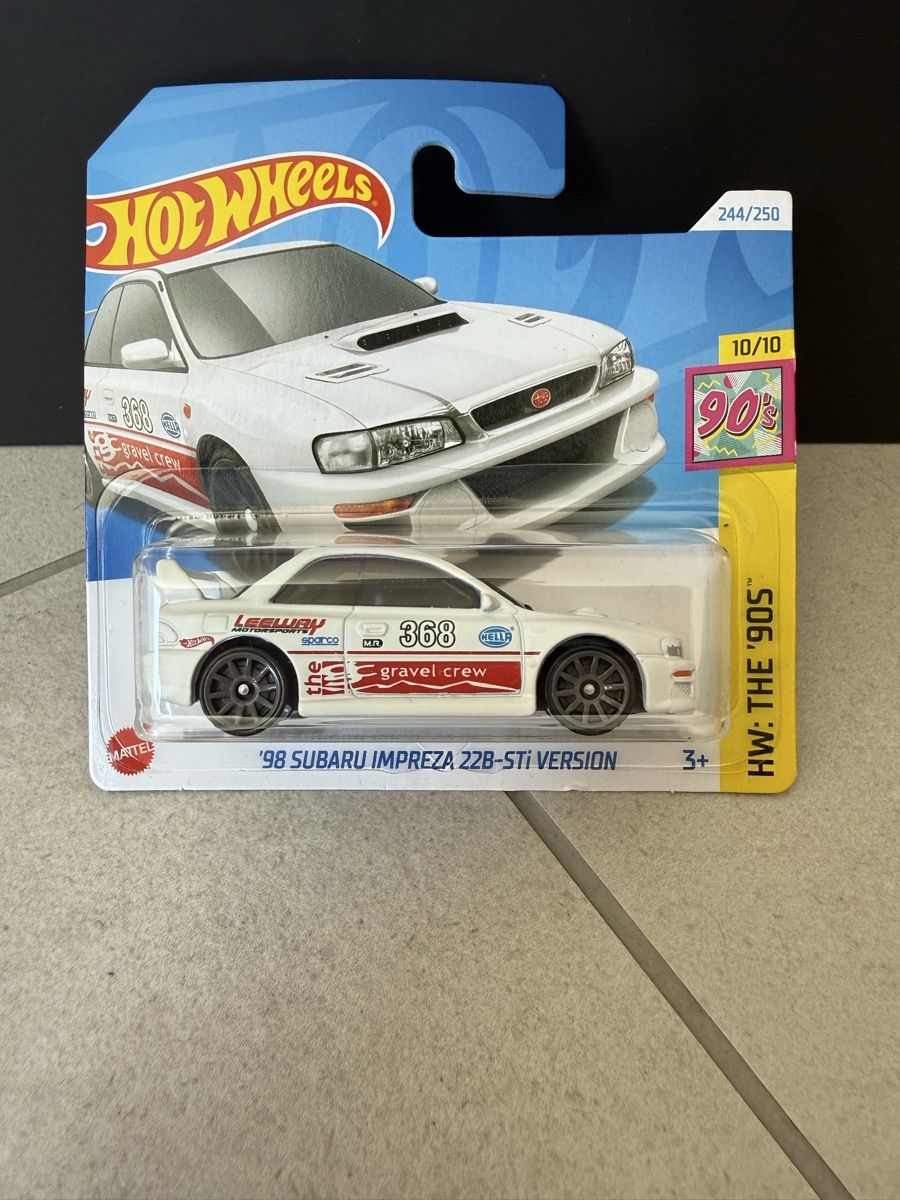 Hot Wheels Modellautos: Hot Wheels - 98 Subaru Impreza 22B-STI – Neu und originalverpackt aus Yvorne von AutoCollectionneur