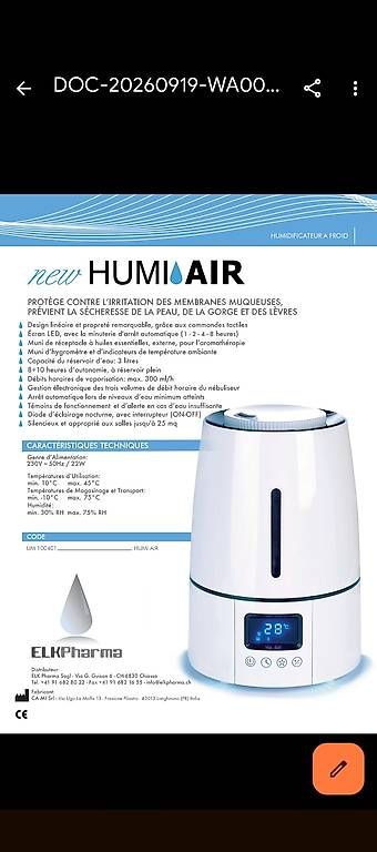 Umidificatori d'aria: Humidifier  – Usato da Basel venduto da Cheddu 1