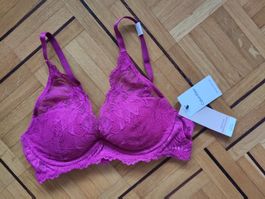 BH / Soutien-gorge Calvin Klein 75B EUR pink NEU !