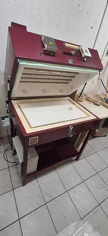 Camini: Glasfusingofen BVD PECE 800×500 mm & Optional Material – Usato da Seewen SO venduto da Jotpe 1