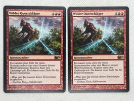 MTG Wilder Querschläger M14 162 Deutsch Rare 2x