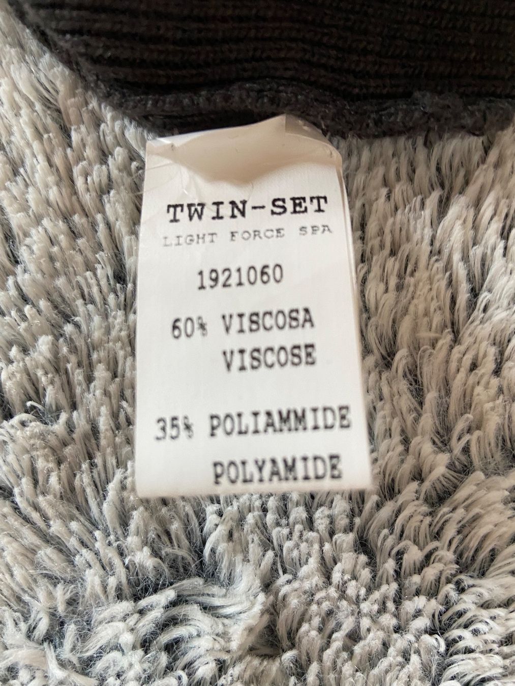 Bolero: Boléro TWIN SET S gris anthracite – Usato da Epalinges venduto da madeleine05 4