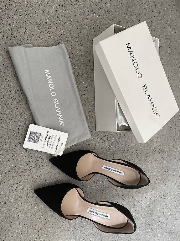 Damenschuhe: Manolo Blahnik schwarze Pumps 39 – Gebraucht aus Zürich von ann_lv2n 4