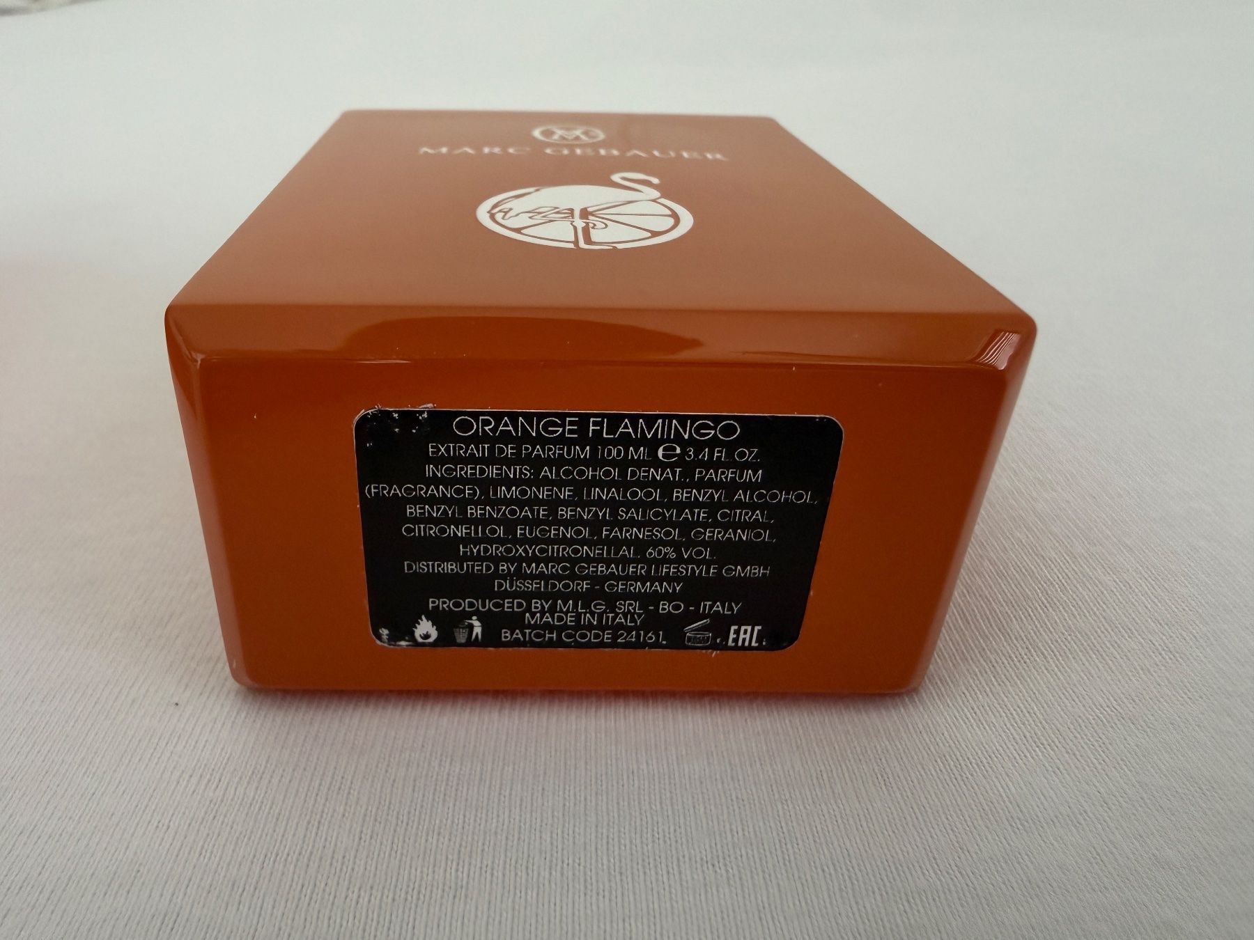 Marc Gebauer Profumi & Eau de Toilette: Marc Gebauer Orange Flamingo Extrait de Parfum 80ml – Usato da Pfäffikon SZ venduto da Redwulf34 6