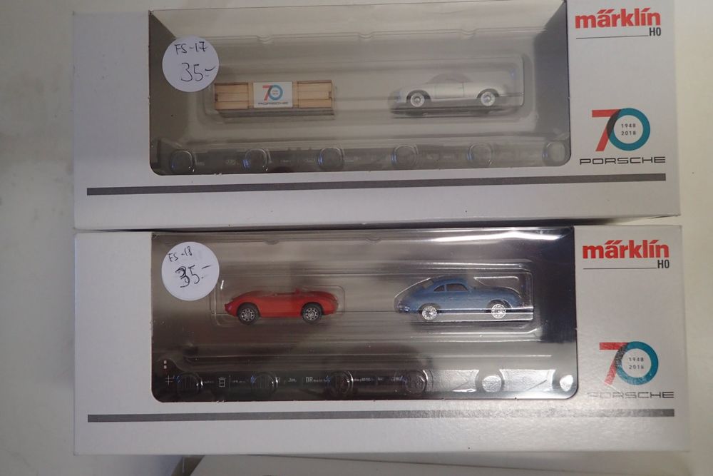 Märklin H0 - set POSRCHE für 70 Jahre Sport-Wagen - 8 Wagen 2