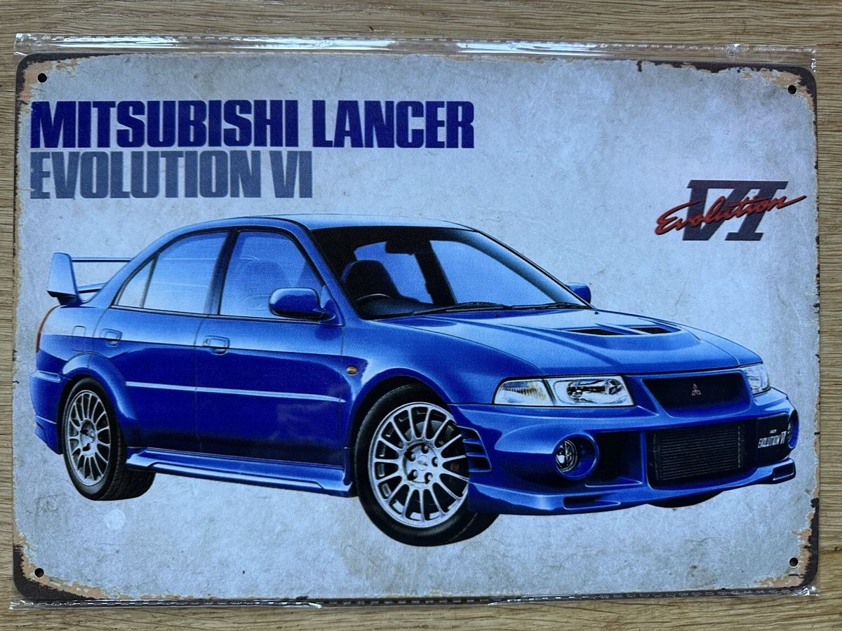 Schilder: Mitsubishi lancer evo 6 – Neu (gemäss Beschreibung) aus Reinach AG von rares75