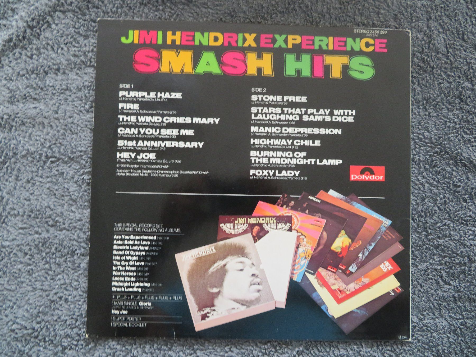 Dischi in vinile: JIMI HENDRIX  DMASH HITS – Nuovo (secondo la descrizione) da Zürich venduto da max_cp5f 1