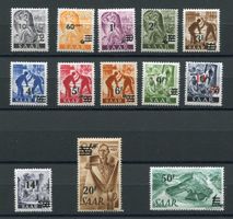 Saarland Mi Nr. 116-238** - Nr. 229 Zähnung siehe scan