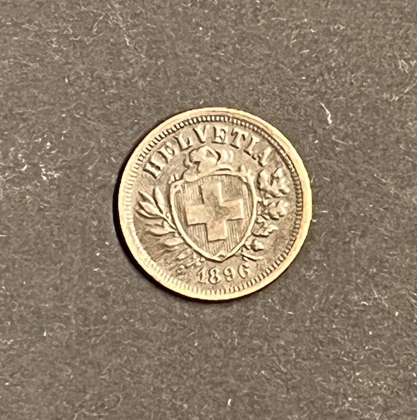 Tutti le monete: 1896 - 1 RAPPEN REPLICA – Usato da Courgenay venduto da Kolfree