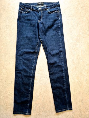 IKKS DENIM JEANS HOSE JEANSHOSE SLIM 36 S NEU 38 M BLAU TOP
