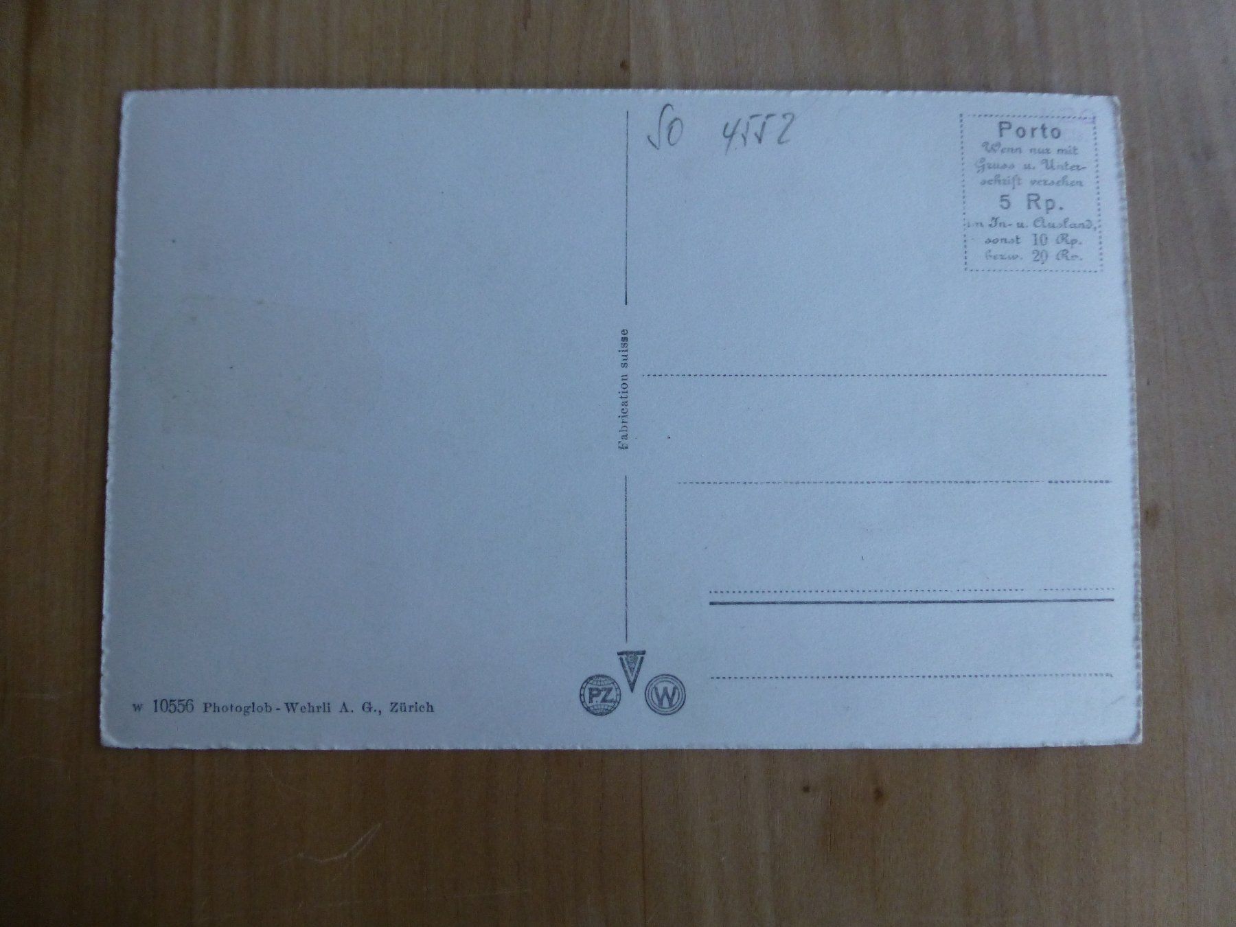 Cartoline postali: Derendingen, Ansichtskarte ca.1950-1960, ungelaufen – Usato da Bettlach venduto da 1saurer 1