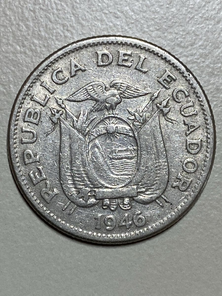 Tutti le monete: Équateur - 1 sucre - 1946 – Usato da Payerne venduto da Mike1682