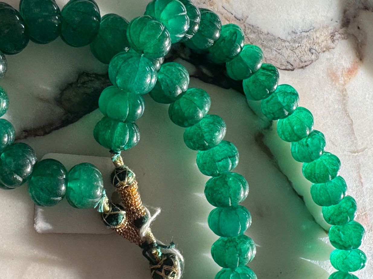 Catenine: Unknown Gemstone 732cts Treated low grade Emerald ? Antique – Usato da Birsfelden venduto da G.D.d.T. 5