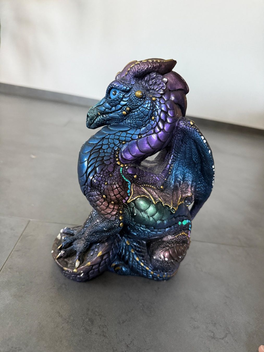 Figuren: Drachen, Steinoptik – Gebraucht aus Wichtrach von cimora