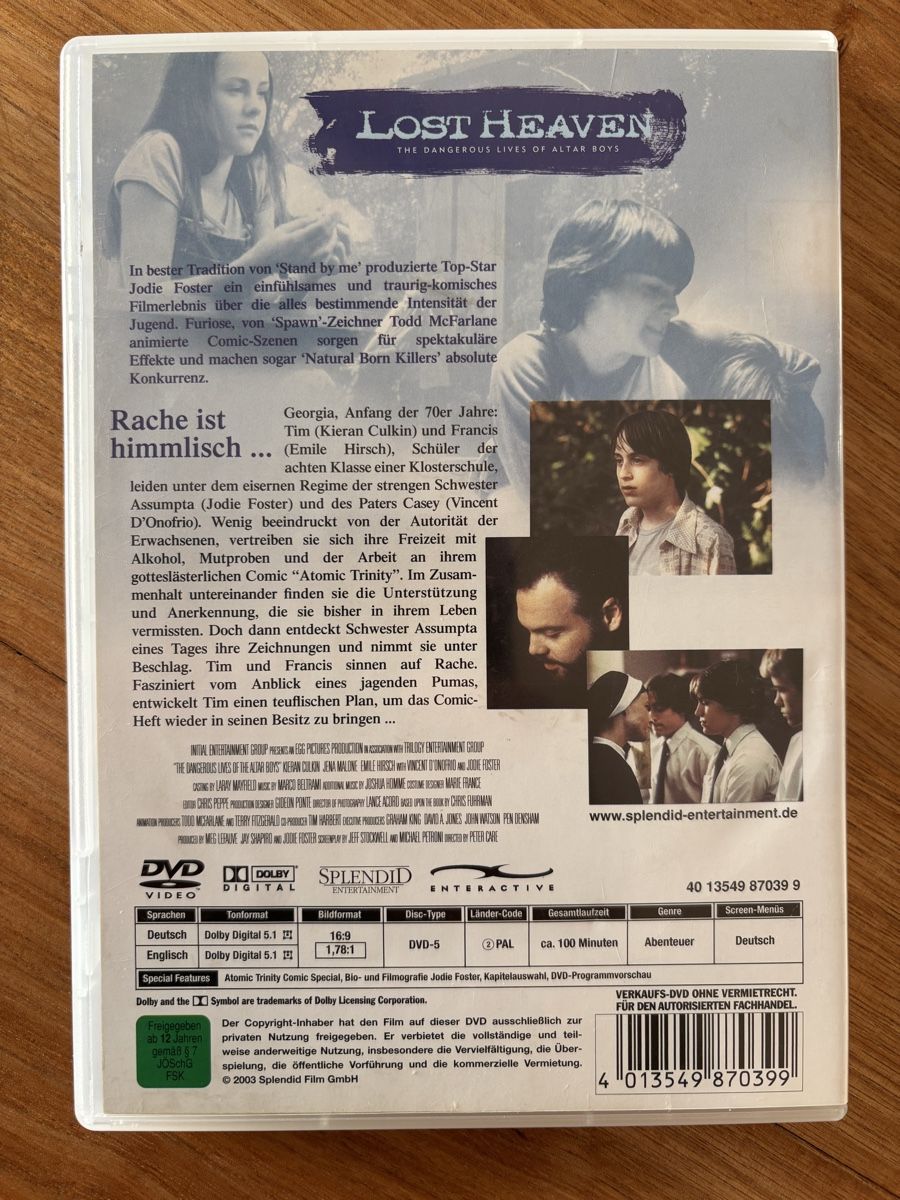 Alle DVDs: DVD Lost Heaven – Gebraucht aus Belp von brb66 1