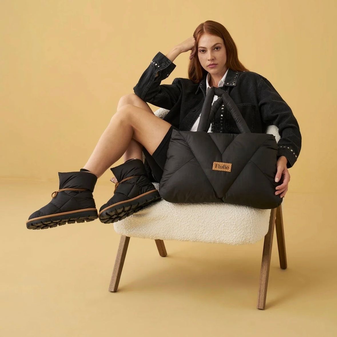 Damenschuhe: FLUFIE Snowboot Stiefel – Neu und originalverpackt aus Zürich von luxuryoutlet1