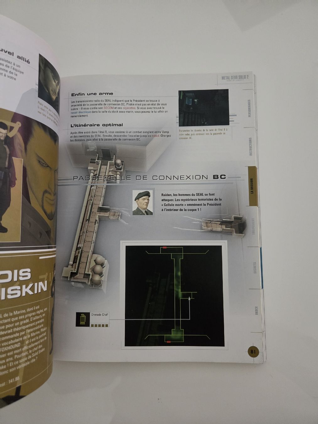 Giochi: Guide officiel Metal Gear Solid 2 PS2 bon etat – Usato da Villeneuve VD venduto da 19scarface88 1