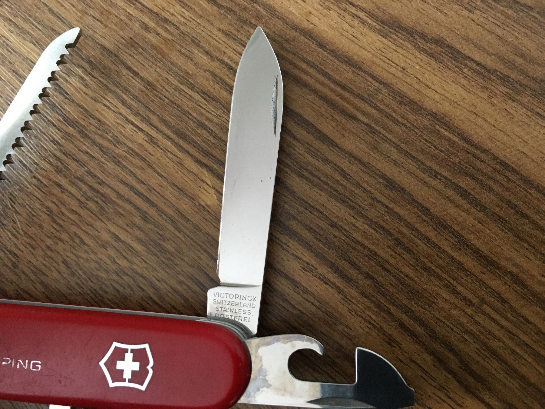 Victorinox Coltelli tascabile: VICTORINOX - Camper - Sackmesser - CAMPING – Usato da Andwil SG venduto da Rainboli 3