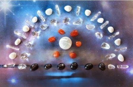 Minerali & Pietre curative: Crystal-Grid - Rauhnächte – Nuovo e nell'imballaggio originale da Mauren venduto da Yeelen 1