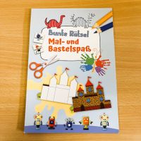 Bunte Rätsel, Mal- und Bastelspass (Beschäftigungsblock)