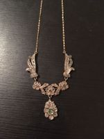 ArtDeco? Jugendstil? Kette mit Smaragden