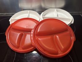Assiettes  compartiments