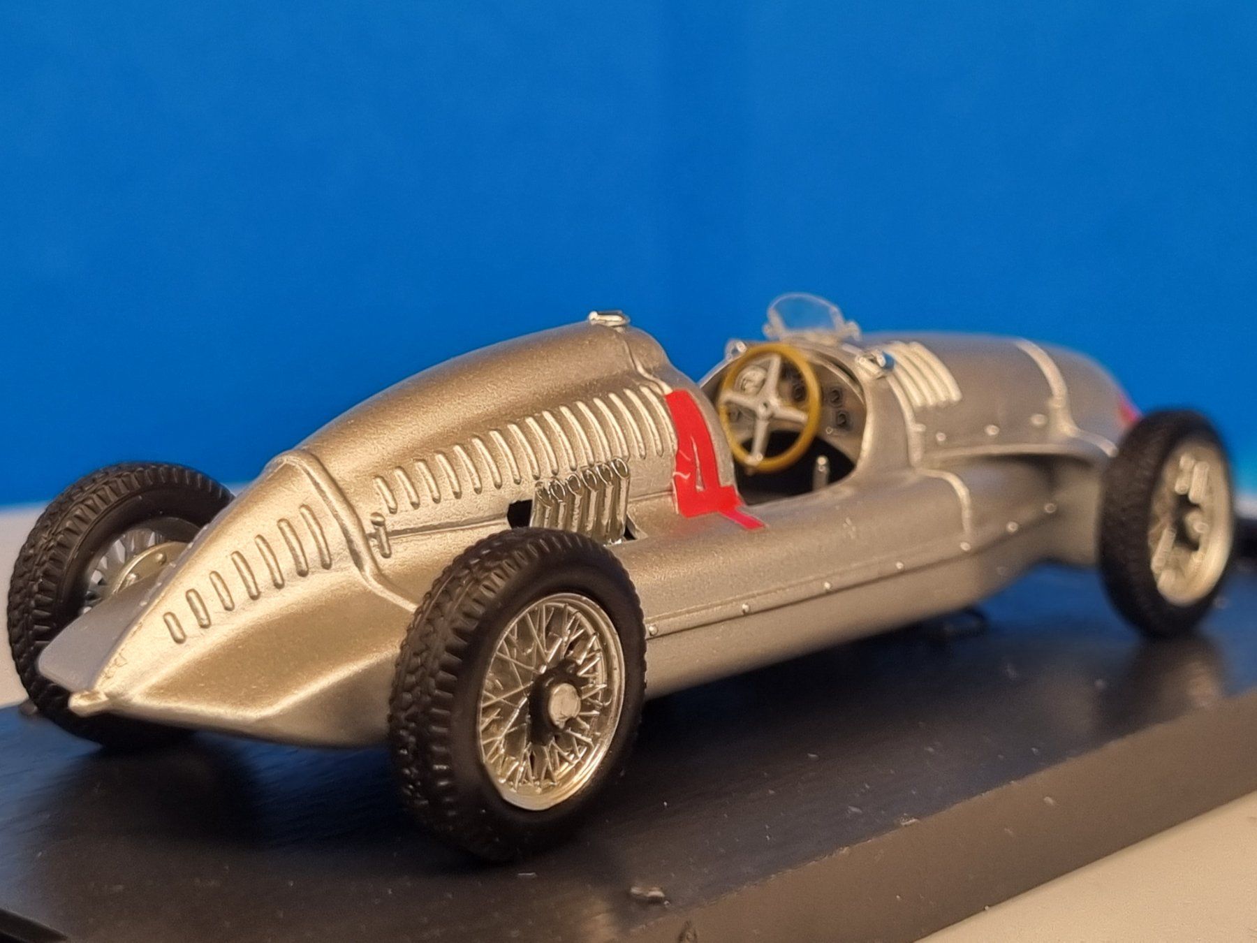 Audi Modellautos: Audi Rennwagen 1934 Silberpfeil – Neu und originalverpackt aus Männedorf von Spezial-Modelle 5