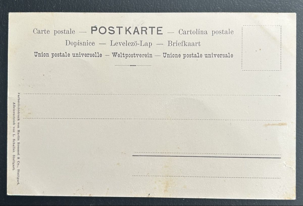 Cartoline postali: St.Gallen Marktplatz  – Usato da Horw venduto da Tellbub 1