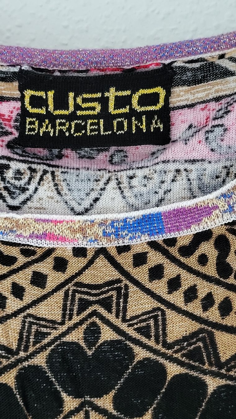 Custo Barcelona Vestiti: Custo Barcelona Kleid gemustert Grösse M  – Usato da Muttenz venduto da Igma 2