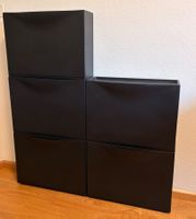 5x Ikea Trones Schuhschrank Schwarz