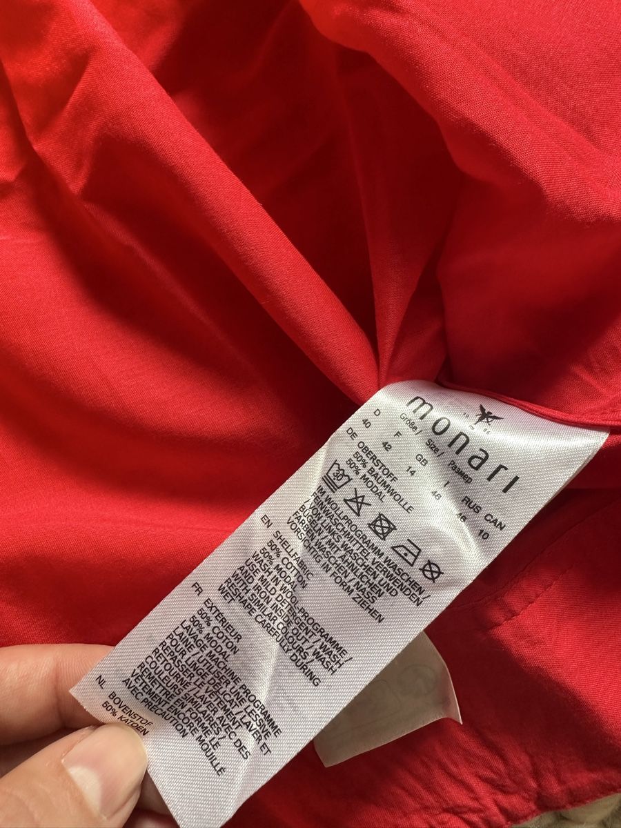 Camicette: ROTES BLUSEN-HIGHLIGHT VON MONARI – Nuovo e nell'imballaggio originale da Schaffhausen venduto da rot_yyy7 1