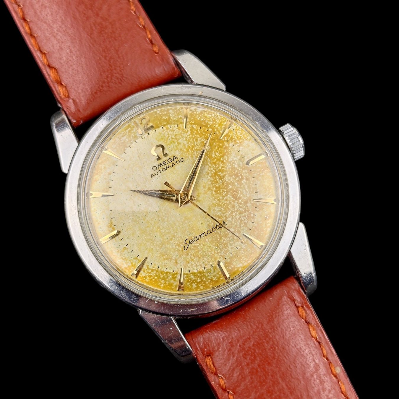Omega Orologi: Omega Seamaster Automatic "bumper" de 1954 2767-9 SC Révisée – Usato da Ollon VS venduto da Astiegan 4
