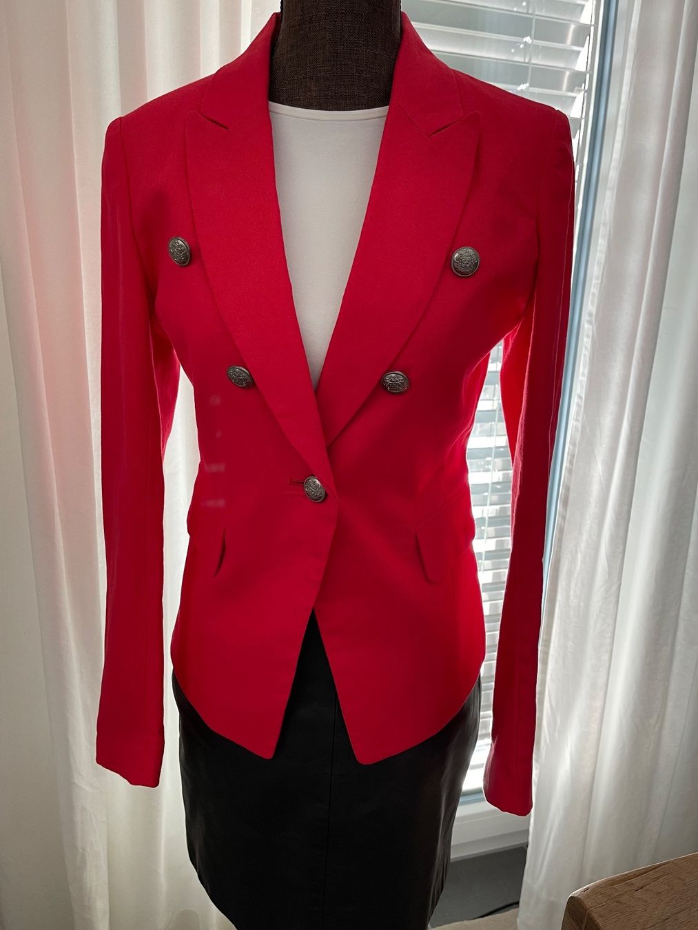 Giacche: Elegant jacket / blazer with 63% Baumwolle und 37% Leinen – Usato da Winkel venduto da KaschmirArt 4