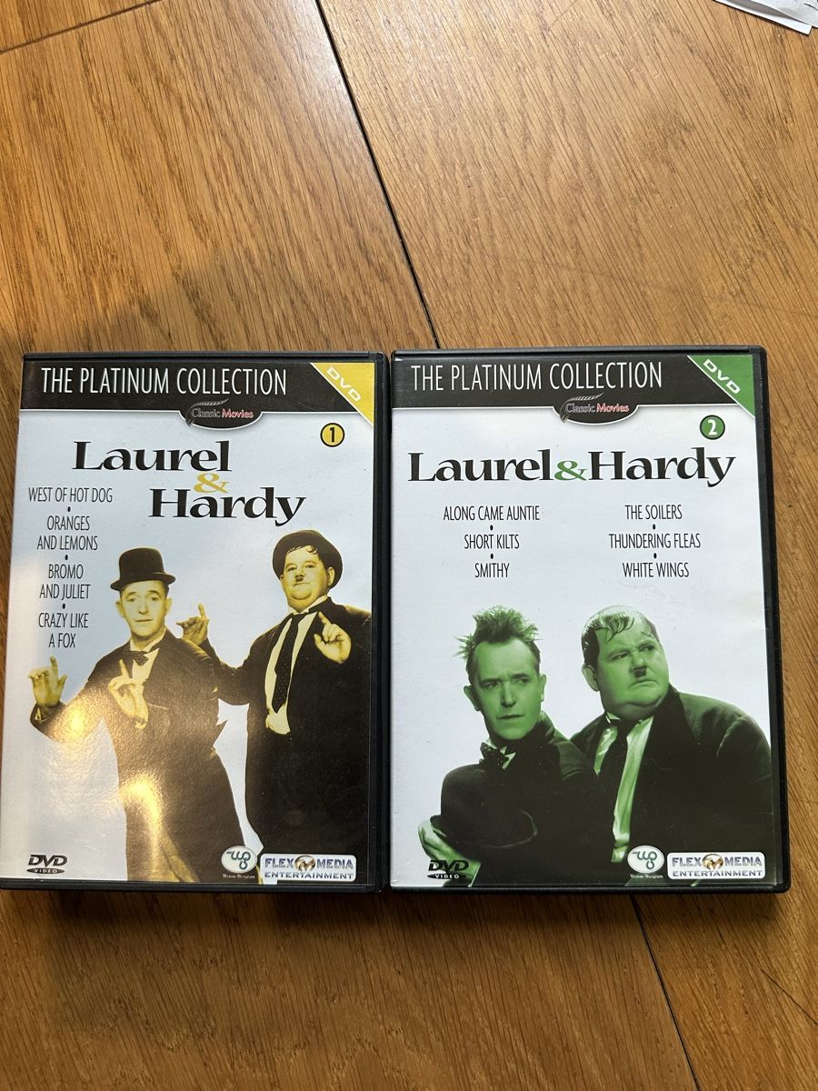 Tutti i DVDs: Laurel & Hardy Kollektion 2x dvd – Usato da Benken ZH venduto da Audi-erich