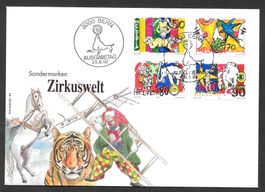 FDC Serie 832 - 835 ET Bern 25.8.1992 schön illustriert
