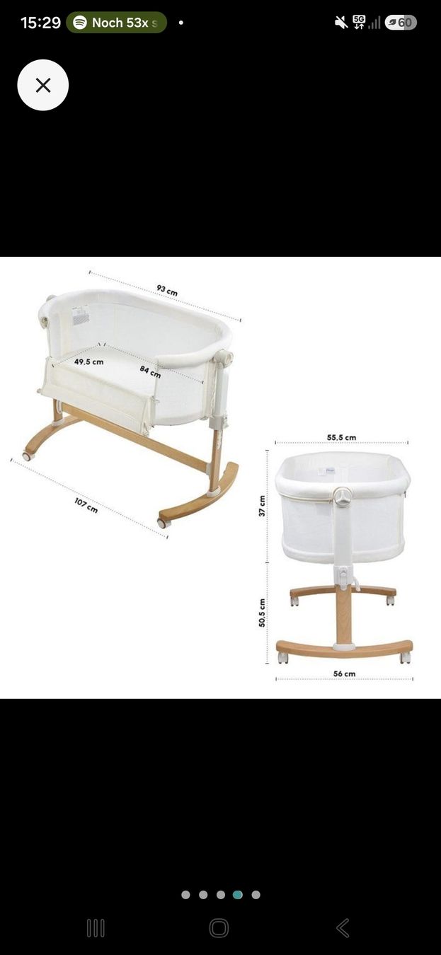 Betten: Beistellbett – Gebraucht aus Uster von DeborahM06 2