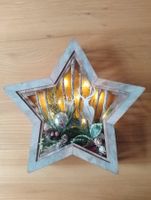 Sehr schöner Weihnachtsstern aus Holz mit Liechtli 37cm
