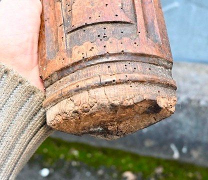 Altri mobili d'antiquariato: geschnitztes Architekturfragment Hartholz MJT möbelteil? – Usato da Pfaffhausen venduto da mono_rec 8