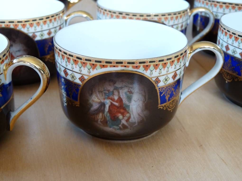 Set di piatti: Antikes Kaffeegeschirr von 1921 – Usato da Schaan venduto da jud_59jg 2