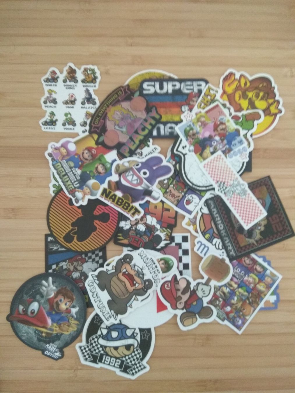 Sticker: Nintendo Mario Sticker Set – Nuovo e nell'imballaggio originale da Luzern venduto da _Lobster_ 2