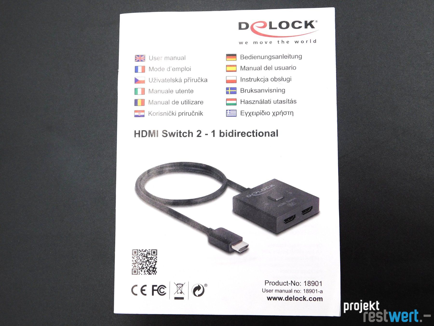 Hubs & Switches: HDMI Switch von DELOCK – Neuf (Voir description) à Bülach par restwert_buelach 4