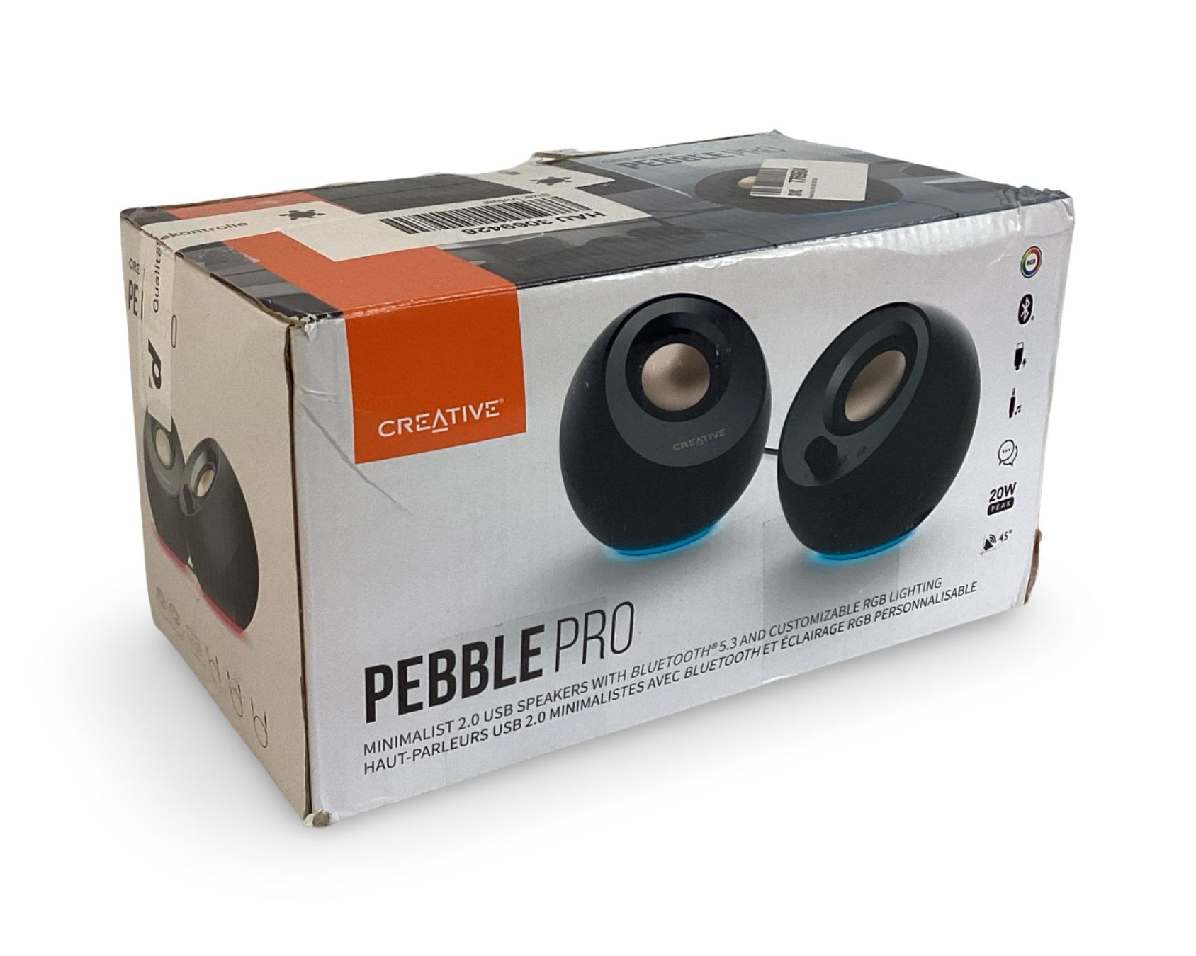 Creative Casse acustiche: CREATIVE Pebble Pro Lautsprecher – Nuovo e nell'imballaggio originale da Zürich venduto da Restwert_Zuerich 1