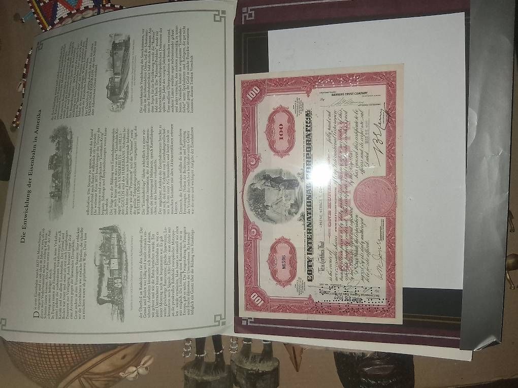 Documenti: STOCK Papiere American Railway  – Usato da Corban venduto da mro_bp82 3