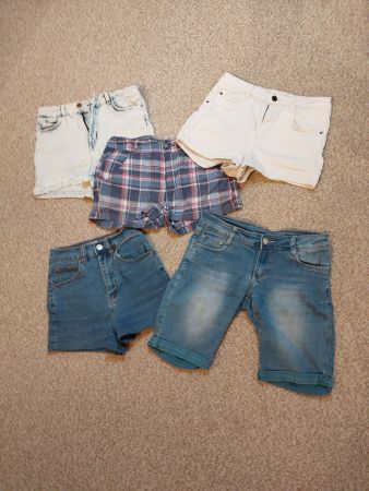 Lot de 5 shorts fille taille 34/36