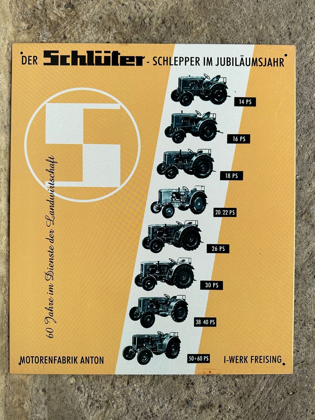 Ecriteaux: Schlüter Oldtimer classic diesel schlepper traktor – Neuf (Voir description) à Reinach AG par rares75