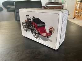 Ancienne Boîte à Biscuits Peugeot Quadricycle 1905 France