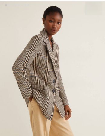 Blazer en cotton Mango Committed Taille M