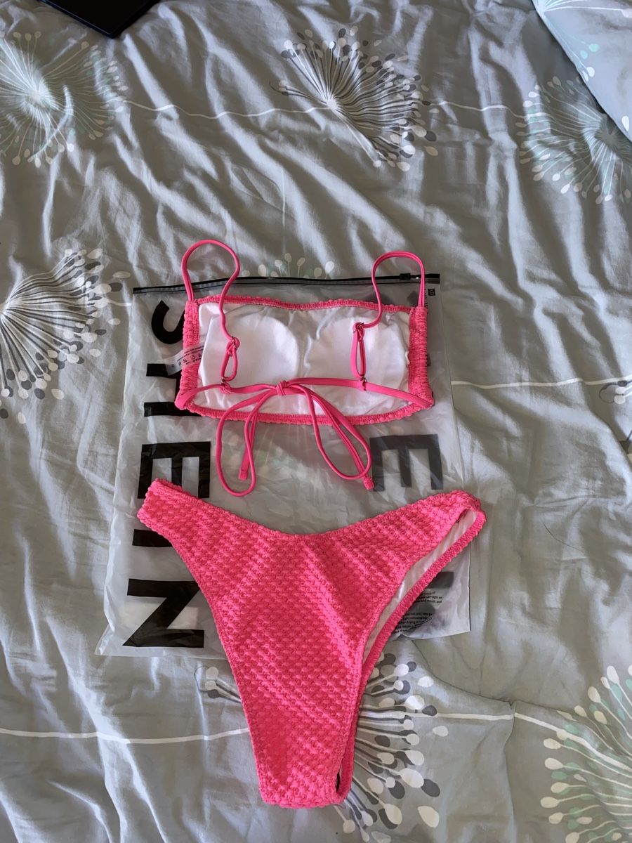 Shein Costumi da bagno & Bikini: Bikini rose SHEIN neuf taille S – Nuovo e nell'imballaggio originale da St-Cergue venduto da fla_gt29 1