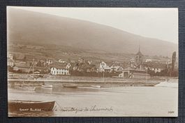 AK Laténa SAINT-BLAISE mit riesiger MILKA WERBUNG um 1910