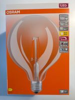 LED Globe 125mm klar 11W E27